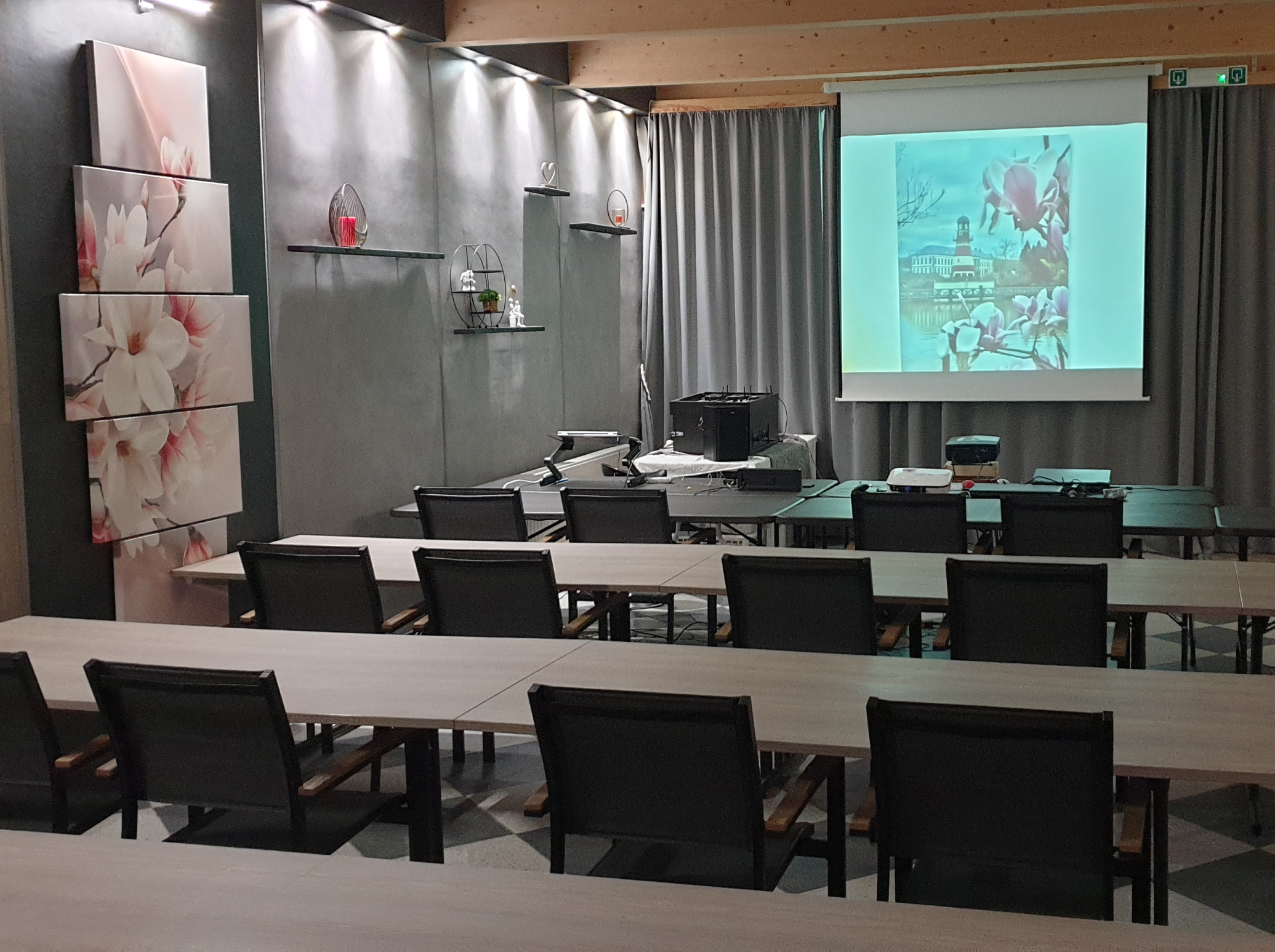 Photo de la salle de séminaire